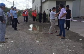 宗保保安保障楓涇鎮(zhèn)拆遷警戒工作