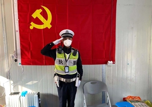 我是黨員，就應該“戰(zhàn)疫”在一線 ——宗保公司參與疫情防控一線工