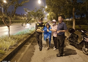 幫迷路老人尋家人  平凡小事踐行初心——宗保公司駐周浦市容項(xiàng)目