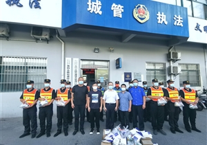 浦東南碼頭路街道領(lǐng)導(dǎo)看望慰問宗保公司員工