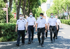 上海市公安局治安總隊領(lǐng)導(dǎo)到宗保公司調(diào)研