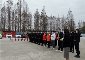 宗保公司參加臨港新片區(qū)綜合社區(qū)消防演練