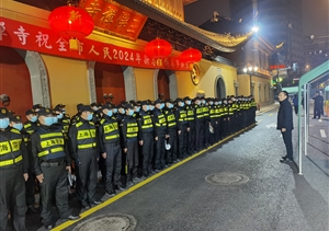 傾心助力護平安 盡責堅守樹形象—宗保公司助力完成2024年春節(jié)安保