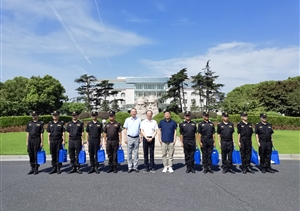 上海市保安服務(wù)行業(yè)協(xié)會領(lǐng)導(dǎo)慰問宗保公司員工（2024.8.8）